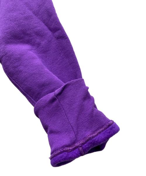 Champion REVERSE WEAVE（チャンピオン リバース ウィーブ）Champion REVERSE WEAVE (チャンピオン リバース ウィーブ) プリントクルーネックスウェット パープル サイズ:Mの古着・服飾アイテム