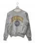 Champion REVERSE WEAVE（チャンピオン リバース ウィーブ）の古着「プリントクルーネックスウェット」｜グレー