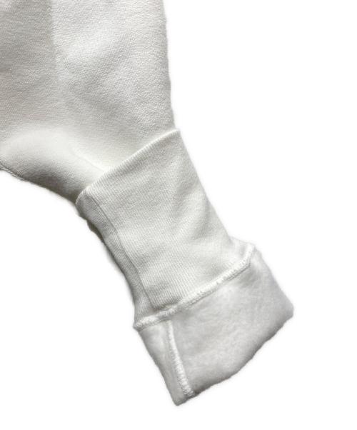 Champion REVERSE WEAVE（チャンピオン リバース ウィーブ）Champion REVERSE WEAVE (チャンピオン リバース ウィーブ) プリントクルーネックスウェット ホワイト サイズ:M 未使用品の古着・服飾アイテム