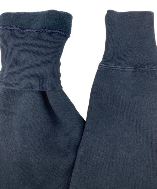 Champion REVERSE WEAVE（チャンピオン リバース ウィーブ）Champion REVERSE WEAVE (チャンピオン リバース ウィーブ) プリントクルーネックスウェット ネイビー サイズ:Ｍの古着・服飾アイテム