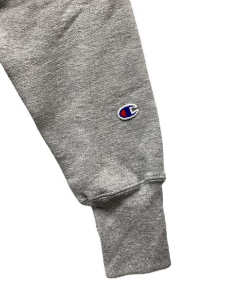 Champion（チャンピオン）Champion (チャンピオン) プリントクルーネックスウェット グレー サイズ:M 未使用品の古着・服飾アイテム