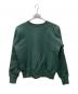 Champion REVERSE WEAVE (チャンピオン リバース ウィーブ) プリントクルーネックスウェット グリーン サイズ:M 未使用品：11000円