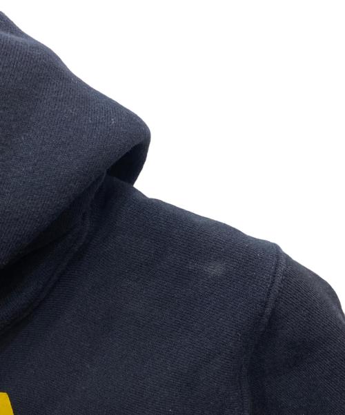 Champion REVERSE WEAVE（チャンピオン リバース ウィーブ）Champion REVERSE WEAVE (チャンピオン リバース ウィーブ) プリントパーカー ネイビー サイズ:Mの古着・服飾アイテム