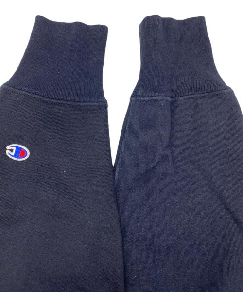 Champion REVERSE WEAVE（チャンピオン リバース ウィーブ）Champion REVERSE WEAVE (チャンピオン リバース ウィーブ) プリントパーカー ネイビー サイズ:Mの古着・服飾アイテム