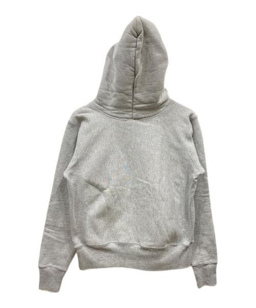 Champion REVERSE WEAVE（チャンピオン リバース ウィーブ）Champion REVERSE WEAVE (チャンピオン リバース ウィーブ) プリントパーカー グレー サイズ:Mの古着・服飾アイテム