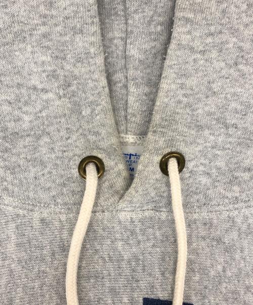 Champion REVERSE WEAVE（チャンピオン リバース ウィーブ）Champion REVERSE WEAVE (チャンピオン リバース ウィーブ) プリントパーカー グレー サイズ:Mの古着・服飾アイテム