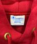 中古・古着 Champion REVERSE WEAVE (チャンピオン リバース ウィーブ) プリントパーカー レッド サイズ:M 未使用品：9000円