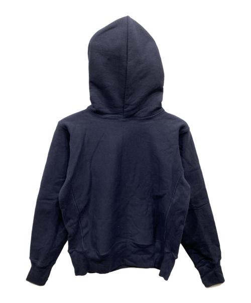 Champion REVERSE WEAVE（チャンピオン リバース ウィーブ）Champion REVERSE WEAVE (チャンピオン リバース ウィーブ) プリントパーカー ネイビー サイズ:Ｍ 未使用品の古着・服飾アイテム