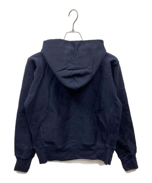 Champion REVERSE WEAVE（チャンピオン リバース ウィーブ）Champion REVERSE WEAVE (チャンピオン リバース ウィーブ) プリントパーカー ネイビー サイズ:Ｍ 未使用品の古着・服飾アイテム