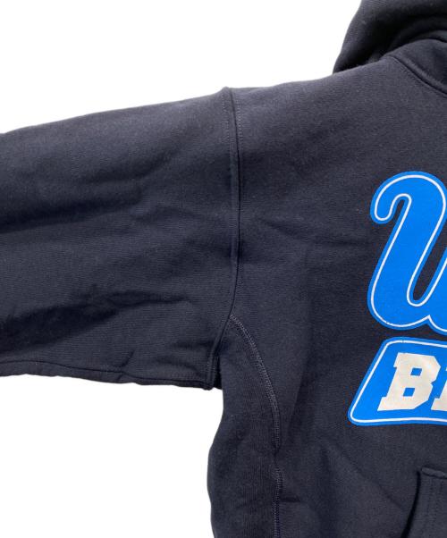 Champion REVERSE WEAVE（チャンピオン リバース ウィーブ）Champion REVERSE WEAVE (チャンピオン リバース ウィーブ) プリントパーカー ネイビー サイズ:Ｍ 未使用品の古着・服飾アイテム