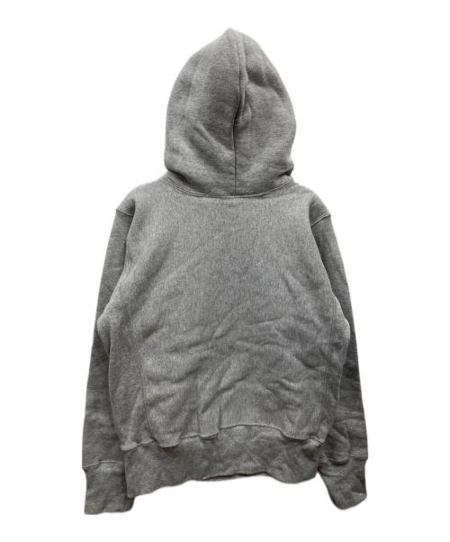Champion REVERSE WEAVE（チャンピオン リバース ウィーブ）Champion REVERSE WEAVE (チャンピオン リバース ウィーブ) プリントパーカー グレー サイズ:M 未使用品の古着・服飾アイテム