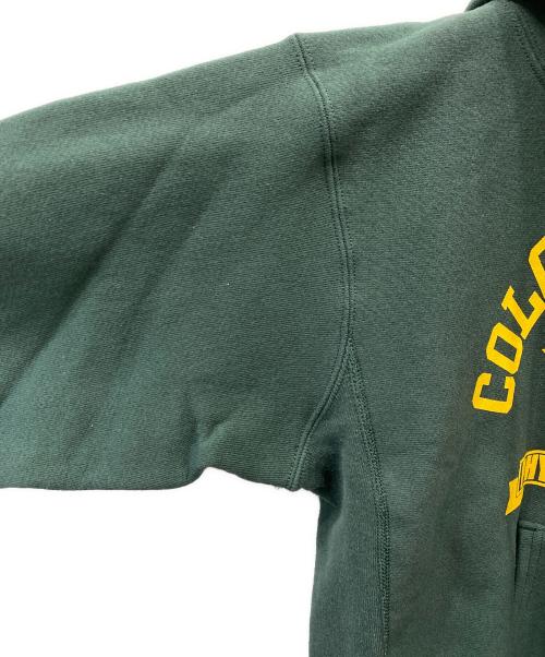 Champion REVERSE WEAVE（チャンピオン リバース ウィーブ）Champion REVERSE WEAVE (チャンピオン リバース ウィーブ) プリントパーカー グリーン サイズ:M 未使用品の古着・服飾アイテム