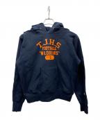 Champion REVERSE WEAVEチャンピオン リバース ウィーブ）の古着「プリントパーカー」｜ネイビー