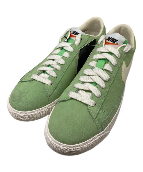 NIKE（ナイキ）NIKE (ナイキ) BLAZER LOW PRM VNTG グリーン サイズ:26.5 未使用品の古着・服飾アイテム