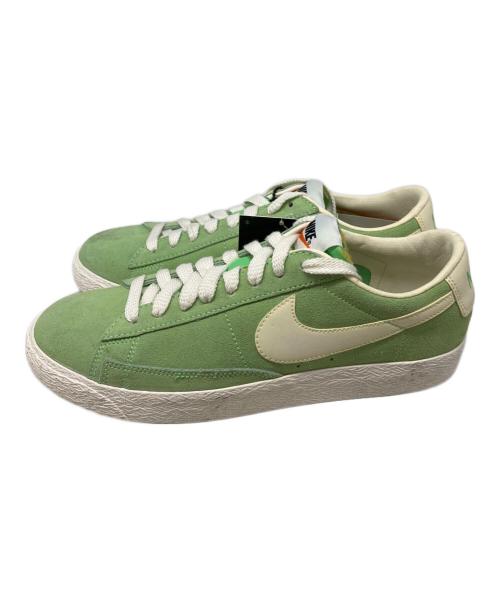 NIKE（ナイキ）NIKE (ナイキ) BLAZER LOW PRM VNTG グリーン サイズ:26.5 未使用品の古着・服飾アイテム
