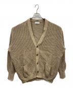 BALLAST ARKバラストアーク）の古着「メッシュカーディガン」｜ブラウン