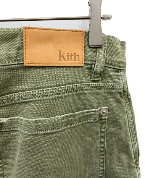 KITH（キス）KITH (キス) ペインターパンツ カーキ サイズ:W33の古着・服飾アイテム