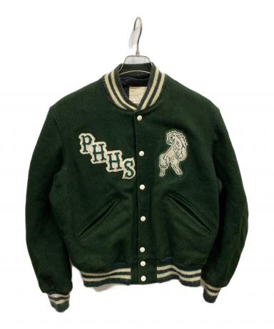 中古・古着通販】DeLong (デロング) スタジャン グリーン サイズ:38