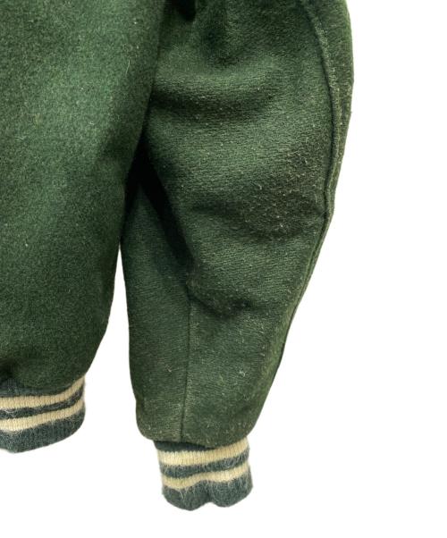 DeLong（デロング）DeLong (デロング) スタジャン グリーン サイズ:38の古着・服飾アイテム