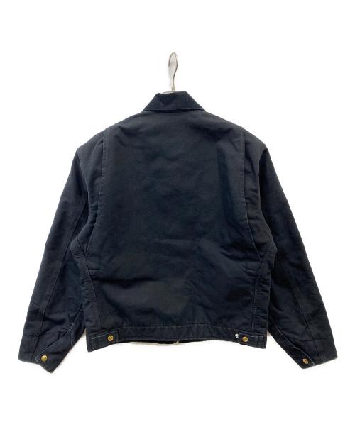 CarHartt（カーハート）CarHartt (カーハート) 刺繍入りデトロイトジャケット ブラック サイズ:Mの古着・服飾アイテム