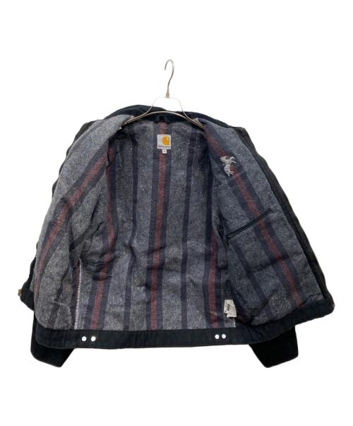 CarHartt（カーハート）CarHartt (カーハート) 刺繍入りデトロイトジャケット ブラック サイズ:Mの古着・服飾アイテム
