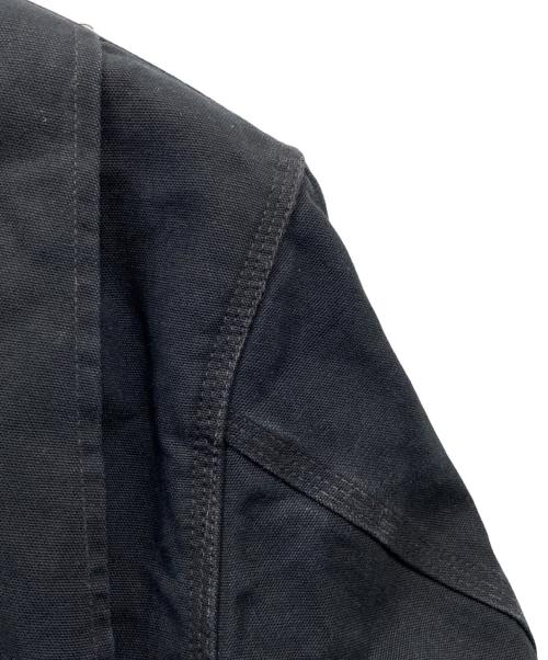 CarHartt（カーハート）CarHartt (カーハート) 刺繍入りデトロイトジャケット ブラック サイズ:Mの古着・服飾アイテム