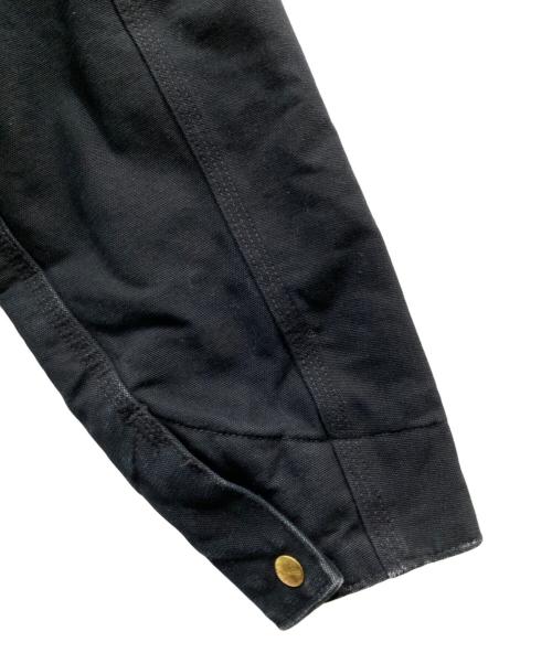 CarHartt（カーハート）CarHartt (カーハート) 刺繍入りデトロイトジャケット ブラック サイズ:Mの古着・服飾アイテム