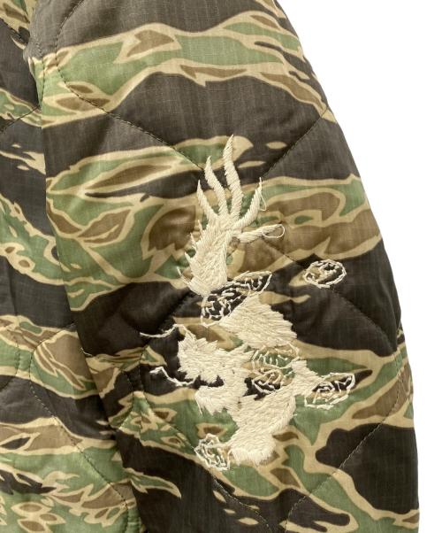 東洋エンタープライズ（トウヨウエンタープライズ）東洋エンタープライズ (トウヨウエンタープライズ) Vietnam Liner Jacket “VIET-NAM MAP” グリーン サイズ:Sの古着・服飾アイテム