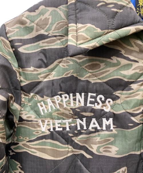 東洋エンタープライズ（トウヨウエンタープライズ）東洋エンタープライズ (トウヨウエンタープライズ) Vietnam Liner Jacket “VIET-NAM MAP” グリーン サイズ:Sの古着・服飾アイテム