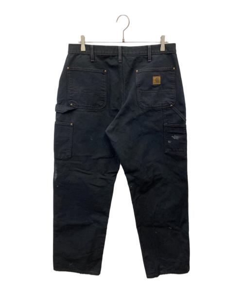 CarHartt（カーハート）CarHartt (カーハート) ダブルニーパンツ ブラック サイズ:W34の古着・服飾アイテム