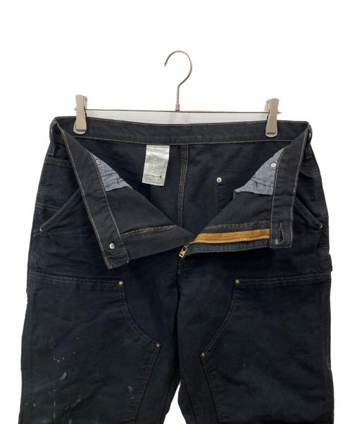 CarHartt（カーハート）CarHartt (カーハート) ダブルニーパンツ ブラック サイズ:W34の古着・服飾アイテム