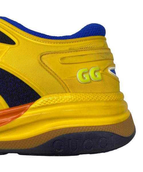 GUCCI（グッチ）GUCCI (グッチ) ULTRAPACE R スニーカー イエロー サイズ:9の古着・服飾アイテム