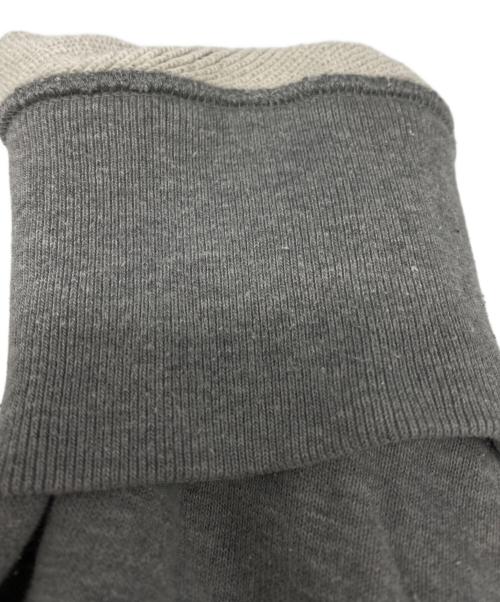 LOOPWHEELER（ループウィラー）LOOPWHEELER (ループウィラー) 前V フリーダムスリーブスウェット グレー サイズ:Lの古着・服飾アイテム