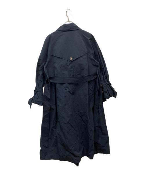 LANVIN en Bleu（ランバンオンブルー）LANVIN en Bleu (ランバンオンブルー) トレンチコート ネイビー サイズ:38の古着・服飾アイテム