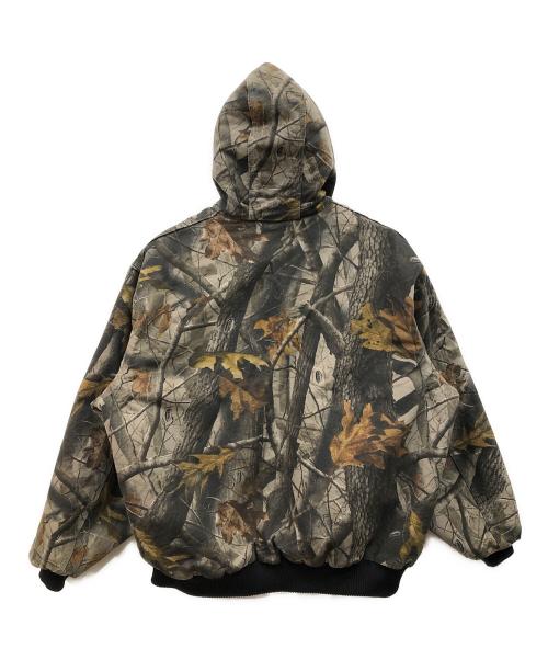 CarHartt（カーハート）CarHartt (カーハート) リアルツリーカモアクティブ ジャケット ブラウン サイズ:2XLの古着・服飾アイテム
