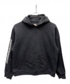 YEEZYイージー）の古着「embroidered french terry hoodie」｜ブラック