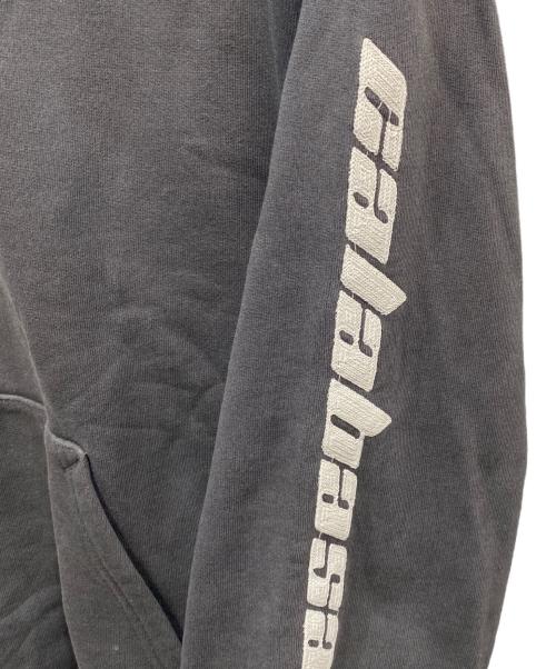 YEEZY（イージー）YEEZY (イージー) embroidered french terry hoodie ブラック サイズ:Lの古着・服飾アイテム