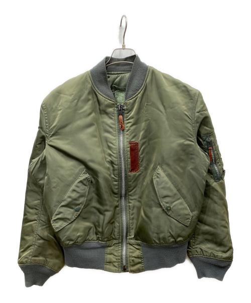 ALPHA（アルファ）ALPHA (アルファ) MA-1ジャケット カーキ サイズ:-の古着・服飾アイテム