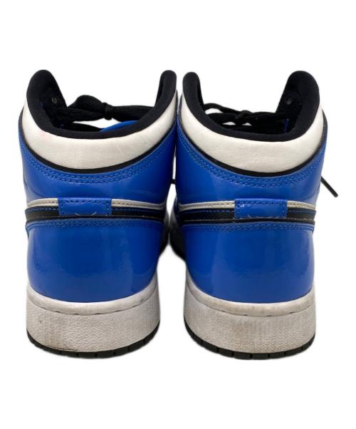 NIKE（ナイキ）NIKE (ナイキ) AIR JORDAN 1 MID SE ブルー サイズ:25の古着・服飾アイテム