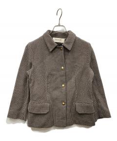 ディオールオム　サテン切り返しジャケット　クリス　スモーキング 中古・古着通販】Dior Homme (ディオール オム) 08AW サテンラペル