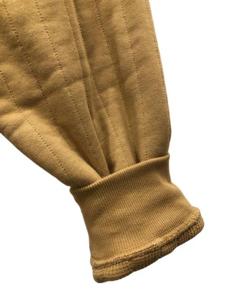 stussy（ステューシー）stussy (ステューシー) VERTICAL QUILTED ZIP HOODIE ブラウン サイズ:Mの古着・服飾アイテム