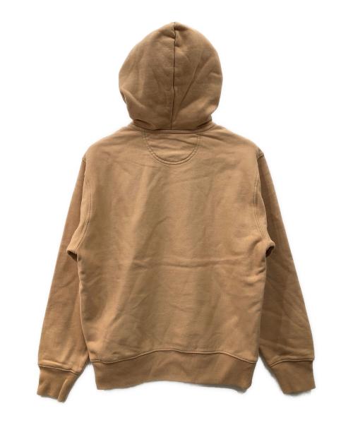 stussy（ステューシー）stussy (ステューシー) プルオーバーパーカー ベージュ サイズ:Sの古着・服飾アイテム