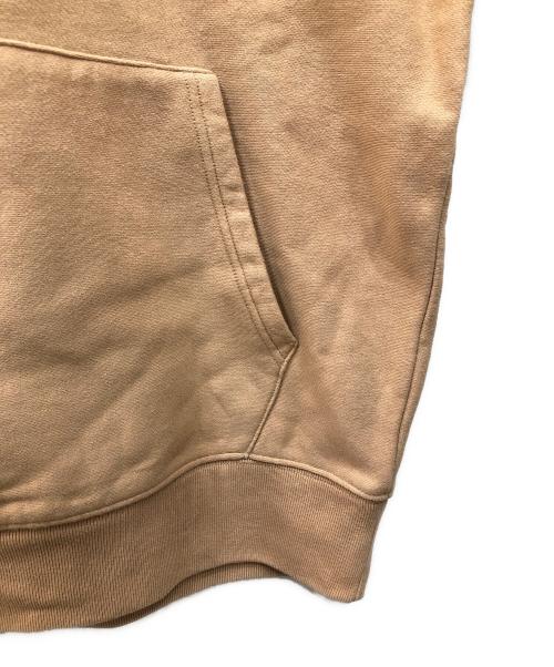 stussy（ステューシー）stussy (ステューシー) プルオーバーパーカー ベージュ サイズ:Sの古着・服飾アイテム