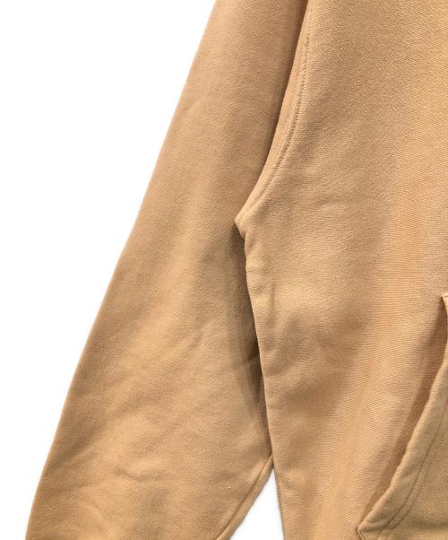 stussy（ステューシー）stussy (ステューシー) プルオーバーパーカー ベージュ サイズ:Sの古着・服飾アイテム