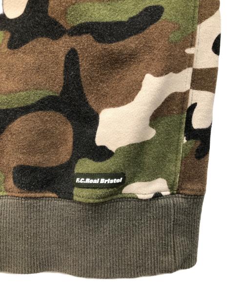 F.C.R.B.（エフシーレアルブリストル）F.C.R.B. (エフシーレアルブリストル) CAMOSTAR HOOD PULLOVER オリーブ サイズ:Mの古着・服飾アイテム