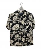 POLO RALPH LAURENポロ・ラルフローレン）の古着「アロハシャツ」｜ブラック