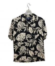 POLO RALPH LAUREN（ポロ・ラルフローレン）の古着「アロハシャツ」｜ブラック