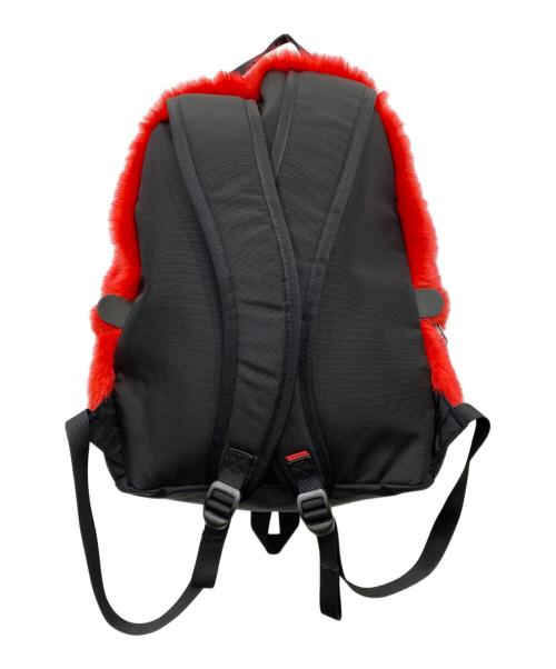 THE NORTH FACE（ザ ノース フェイス）THE NORTH FACE (ザ ノース フェイス) Supreme (シュプリーム) Faux Fur Backpack レッドの古着・服飾アイテム
