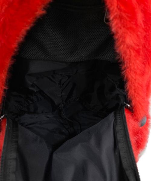 THE NORTH FACE（ザ ノース フェイス）THE NORTH FACE (ザ ノース フェイス) Supreme (シュプリーム) Faux Fur Backpack レッドの古着・服飾アイテム