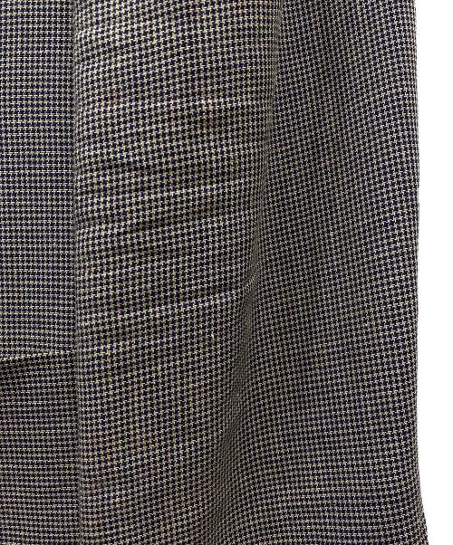 UNITED ARROWS（ユナイテッドアローズ）UNITED ARROWS (ユナイテッドアローズ) マイクロチェック3Bジャケット ブラウン サイズ:46の古着・服飾アイテム